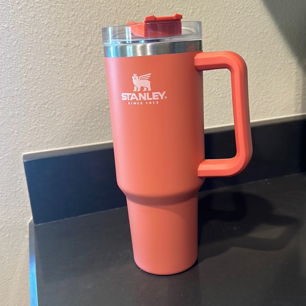 40 oz stanley cup in coral